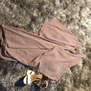 Mauve dress